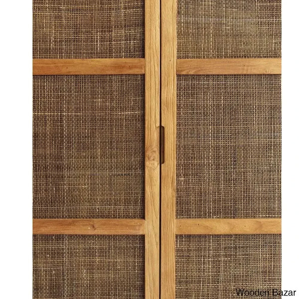 Lainey Beautifully Crafted Lathvia Tall Cabinet - Wooden Bazar