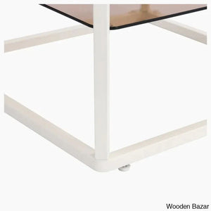 Lanna Glass Top Nesting Coffee And Center Table