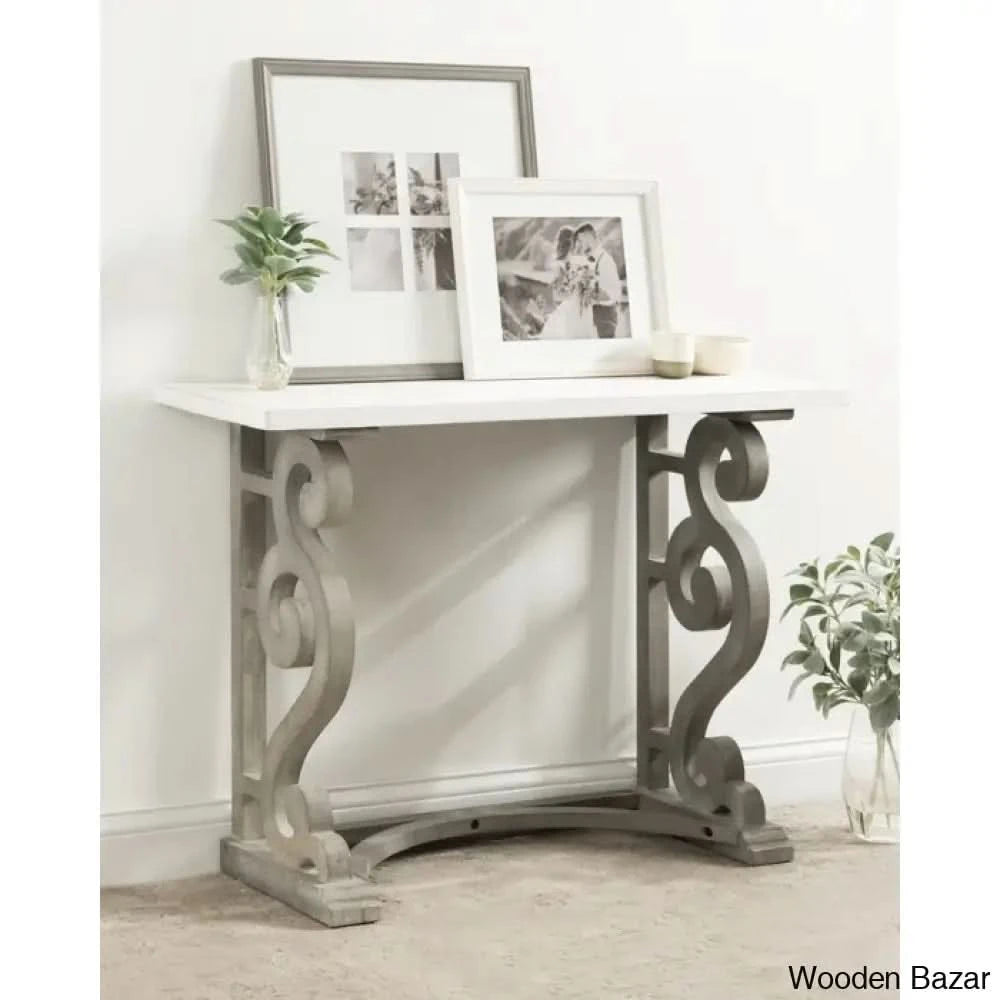Wood Entryway Table