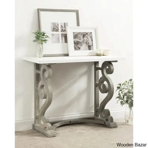Wood Entryway Table