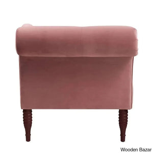 Leilani Right Arm Facing Chaise Lounge Sofa - Wooden Bazar