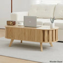 Lesagen Lift Top Coffee And Center Table With Hidden Storage Natural