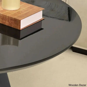 Lippas 35’’ Round Coffee And Center Table