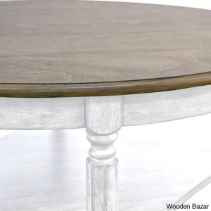 Locke Solid Wood Single Coffee And Center Table - Wooden Bazar