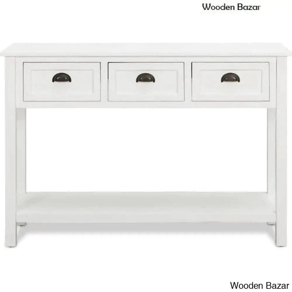 Wood Foyer Table