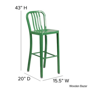 Logan Swivel Indoor/Outdoor Commercial Grade Metal Modern Counter And Bar Stools (Set Of 2) By