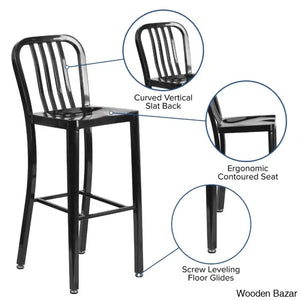 Logan Swivel Indoor/Outdoor Commercial Grade Metal Modern Counter And Bar Stools (Set Of 2) By