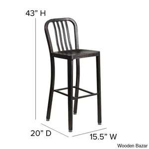 Logan Swivel Indoor/Outdoor Commercial Grade Metal Modern Counter And Bar Stools (Set Of 2) By