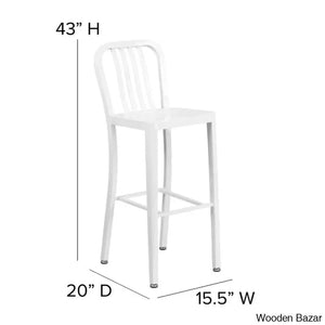 Logan Swivel Indoor/Outdoor Commercial Grade Metal Modern Counter And Bar Stools (Set Of 2) By