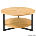 Loren Coffee Table With Storage And Center Light Oak