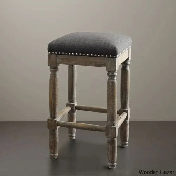 Lossetto Swivel Nailhead Counter & Bar Stool (Set Of 2)