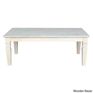 Lowellw Solid Wood Coffee And Center Table