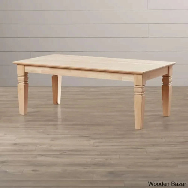Lowellw Solid Wood Coffee And Center Table