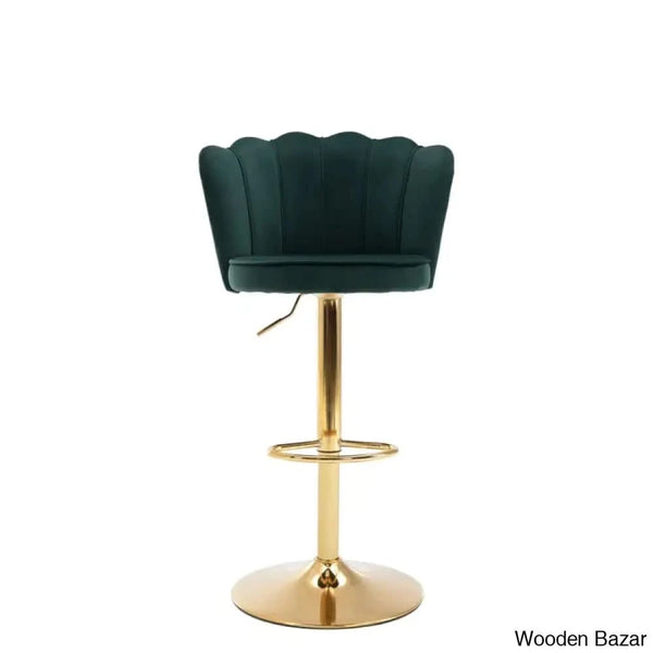 Ludkaz Swivel Adjustable Height Counter And Bar Stool (Set Of 2)