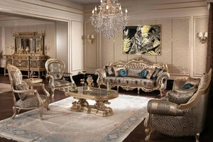Luxury Sofa Set with center table-1