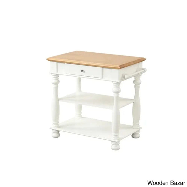 Lyla Wood Kitchen Island Trolley Cart Cabinet Kitchen Island With Storage