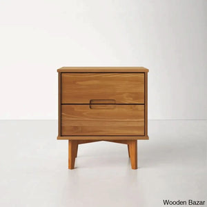 Bedside Table - Wooden Bazar