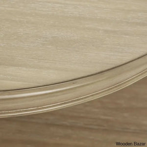 Martha Stewart Belden Caster Round Coffee And Center Table