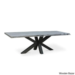 Mason Elegantly Crafted Live Edge Dining Table