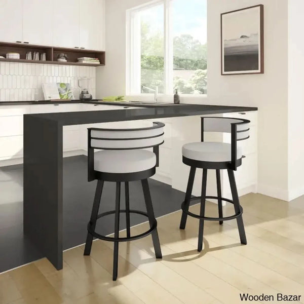 Matthewsy Swivel Counter & Bar Stool
