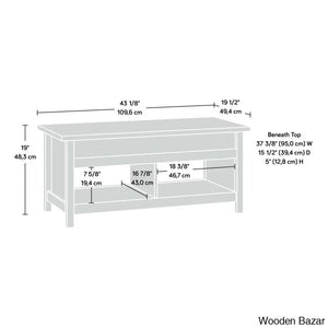 Mcasline Coffee And Center Table