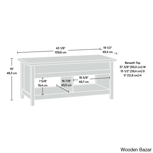Mcasline Coffee And Center Table