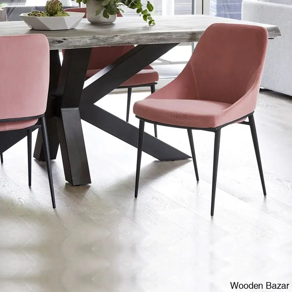 Merril Live Edge Dining Table With Elegance Perfected In Every Detail