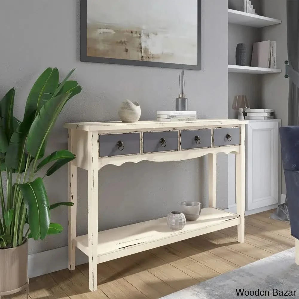 Glass Foyer Table
