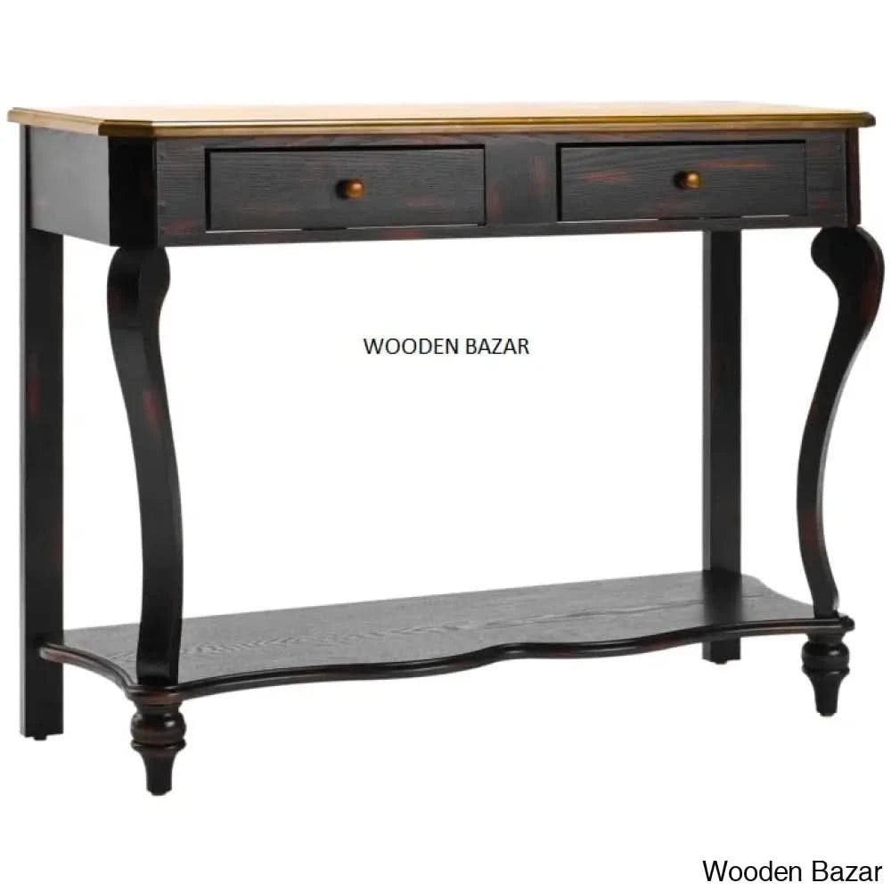 Small Wood Accent Table