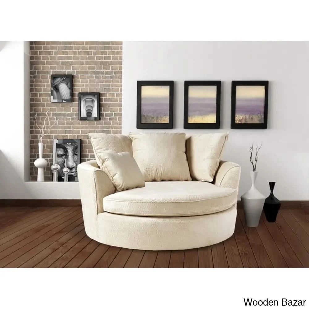 Whether you love this Barrel shape Sofa for Enhance Your Home Decor curling up beside loved ones or you prefer lots of elbow room as you lounge Barrel shape 1 seater Sofa , this oversized barrel chair is the perfect pick for your home.\