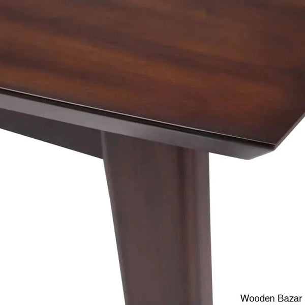 Nat Modern 6 Seater Dining Table Set