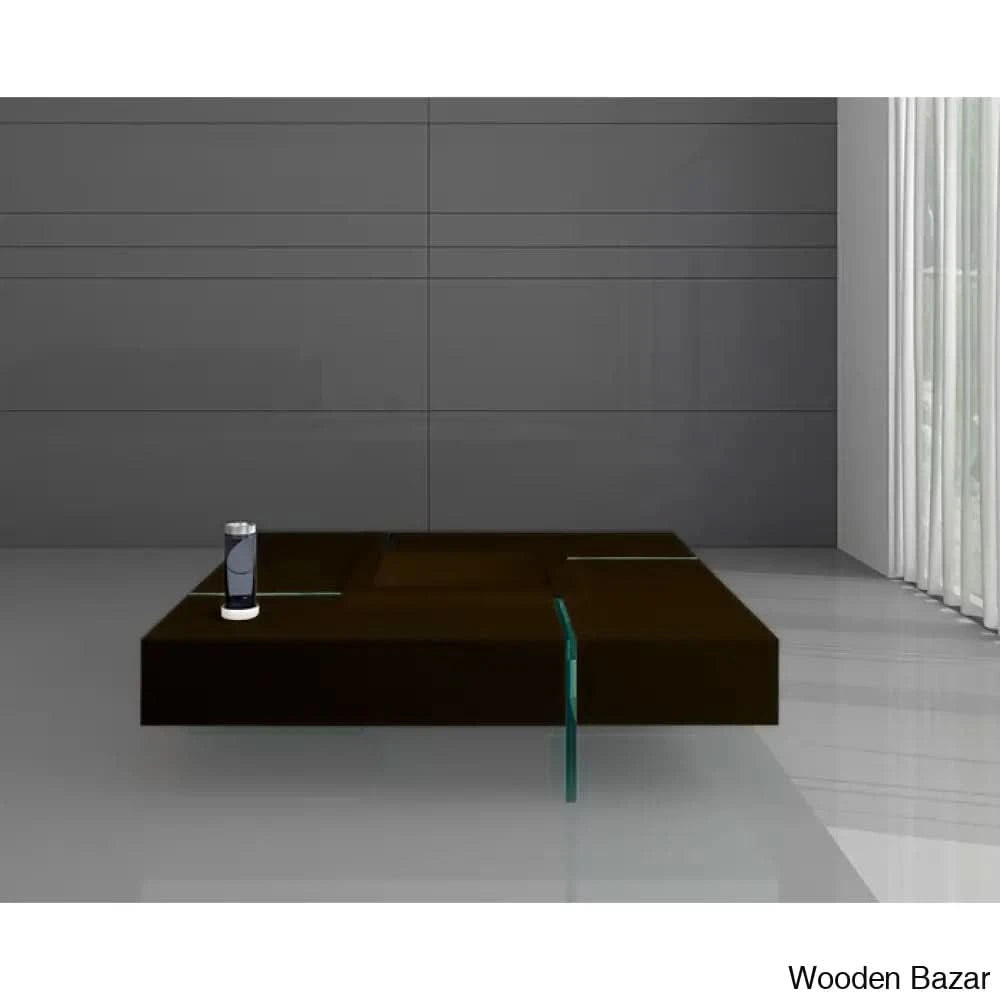 Nathany Single Coffee And Center Table Espresso / 12’’ H X 47’’ L W