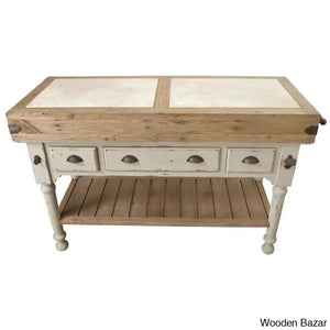 Nella Marble Top Kitchen Island Trolley Cart Cabinet Kitchen Island With Storage