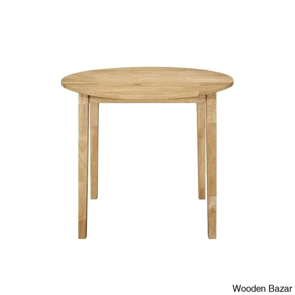 Nelly Modern 2 Seater Wooden Dining Table Set For Living