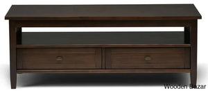 Nortonville Teak Wood Coffee And Center Table