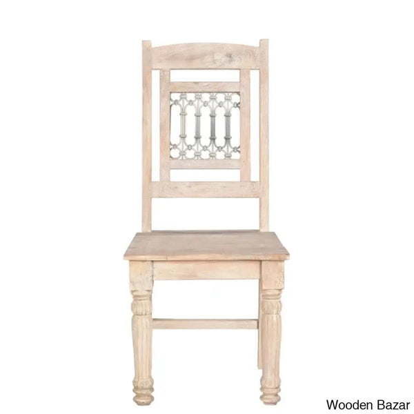 Oberon New 4 Seater Solid Wood Dining Set
