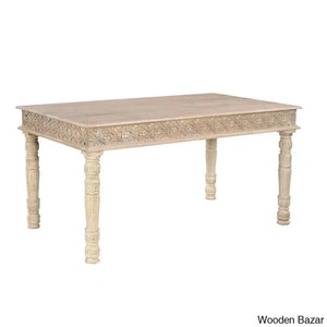 Oberon New 4 Seater Solid Wood Dining Set