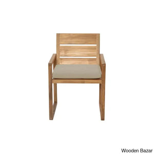 Ormaan 11 - Piece Solid Wood Dining Set