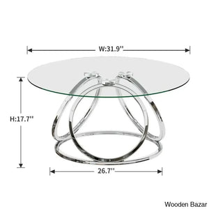 Paloalton Glass Top Coffee And Center Table