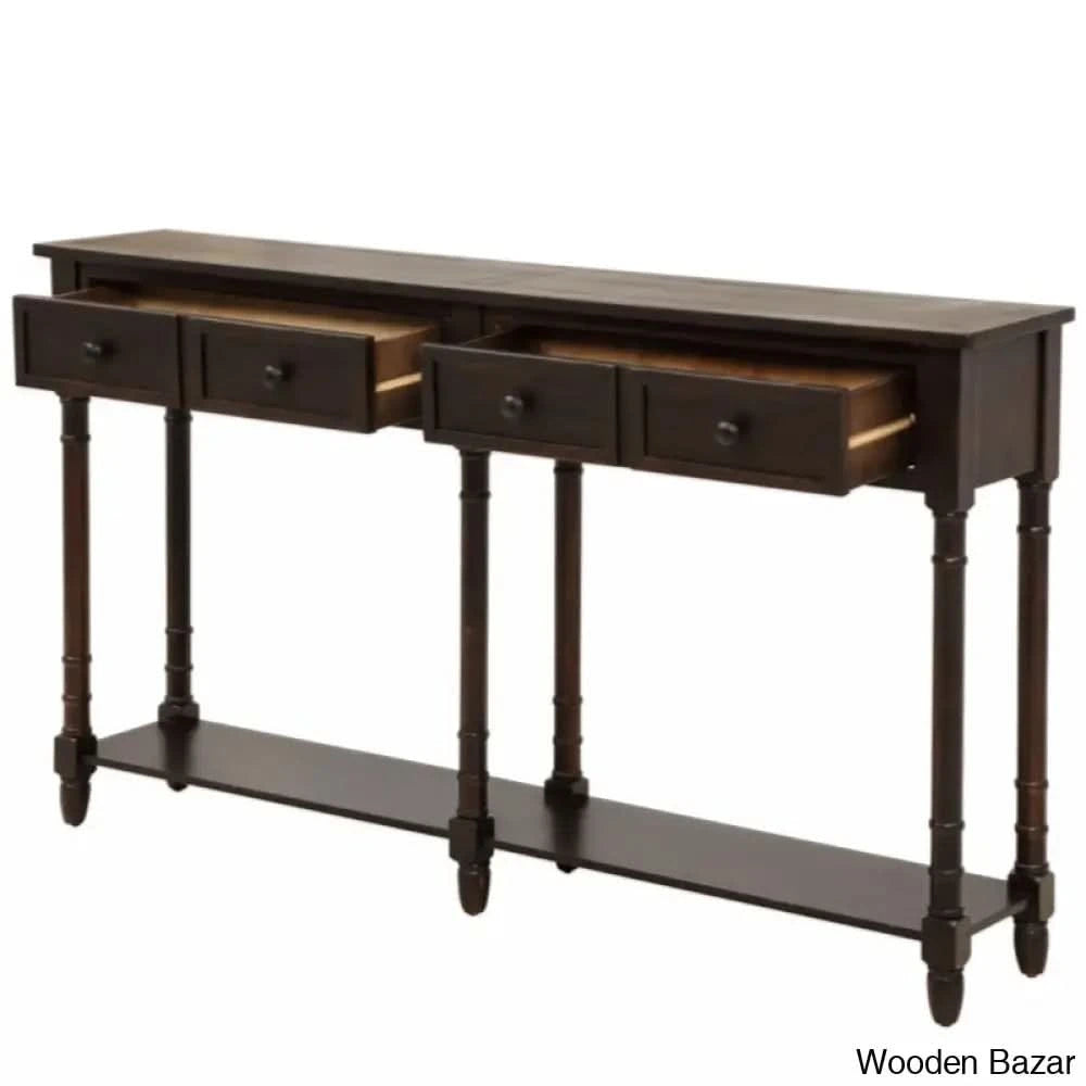 Wood Entryway Table