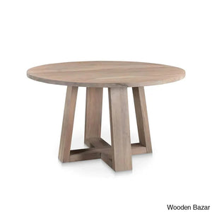 Pascoe Wooden Teak Wood Dining Table For Modern Homes