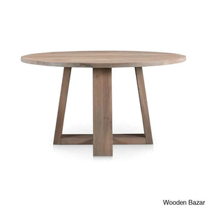 Pascoe Wooden Teak Wood Dining Table For Modern Homes