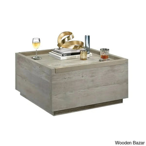 Patton Coffee Table And Center Table - Wooden Bazar