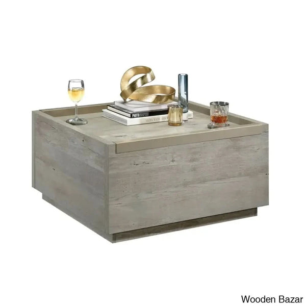 Patton Coffee Table And Center Table - Wooden Bazar