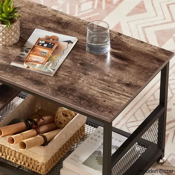Pettitty Coffee And Center Table With Storage