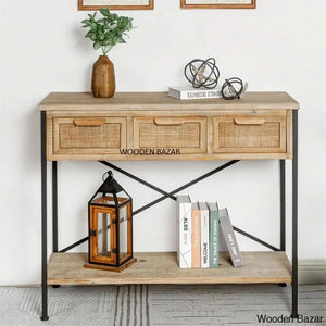 Wood Console - Wood Sofa Table