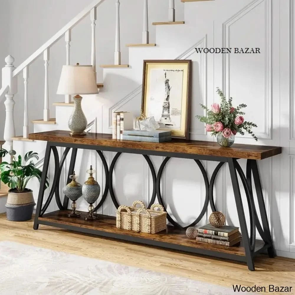 Glass Hallway Table