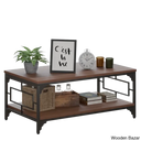 Pop Coffee And Center Table Brown
