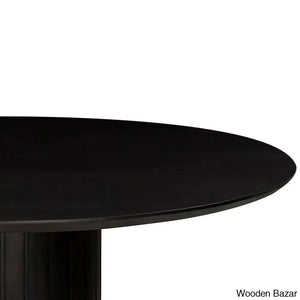 Povera Round Dining Table: Elegantly Crafted For Modern Sophistication