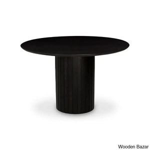 Povera Round Dining Table: Elegantly Crafted For Modern Sophistication